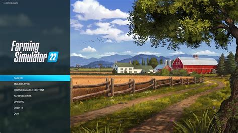 Farming Simulator Main Menu Walkthrough And Intro Breakdown Youtube