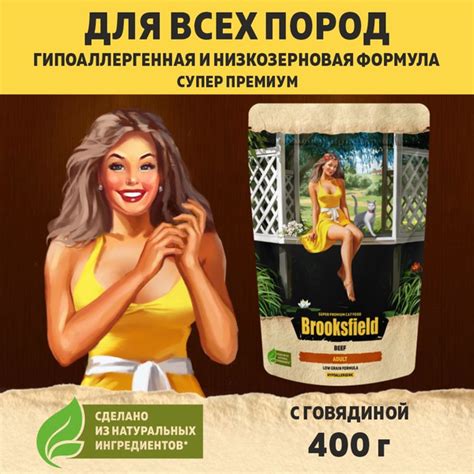 Корм для кошек сухой, низкозерновой BROOKSFIELD (Бруксфилд) Индейка и ...
