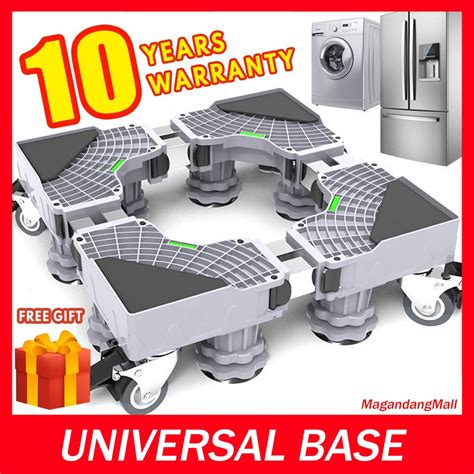 Washing Machine Stand Universal Ajustable Refrigerator Stand Roller