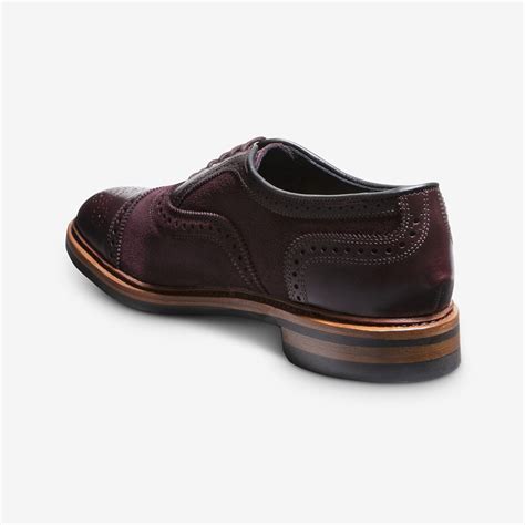 Strandmok Cap Toe Oxford With Dainite Rubber Sole Mens Dress Allen