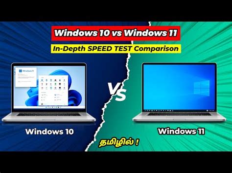 Windows 10 Vs Windows 11 SPEED TEST Booting Software Install