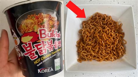 How To Cook Samyang Buldak Hot Chicken Flavour Ramen Review YouTube