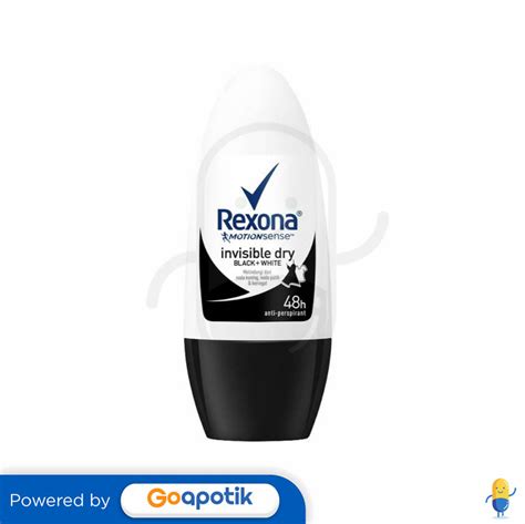 Rexona Women Invisible Dry Deodorant Roll On Ml Kegunaan Efek