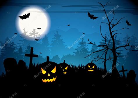 Halloween Night Stock Vector By ©kaktus2536 12105764