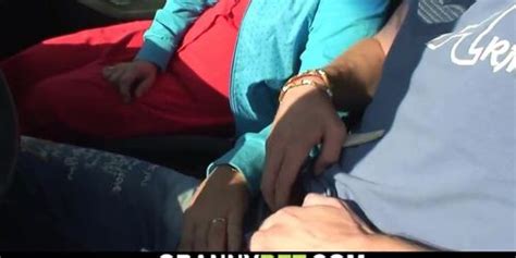 Very Old Blonde Grandma Gives Head In The Car Denis Reed Tnaflix Page