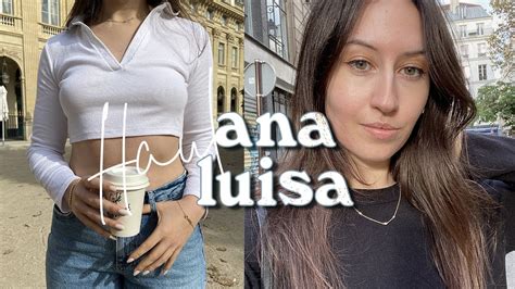 Haul Ana Luisa Recette Emily Mariko And Workout Epaules Vlog Youtube