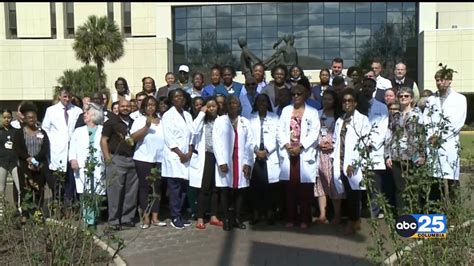 Prisma Health Doctors Gather For Black Men And Women In White Coats