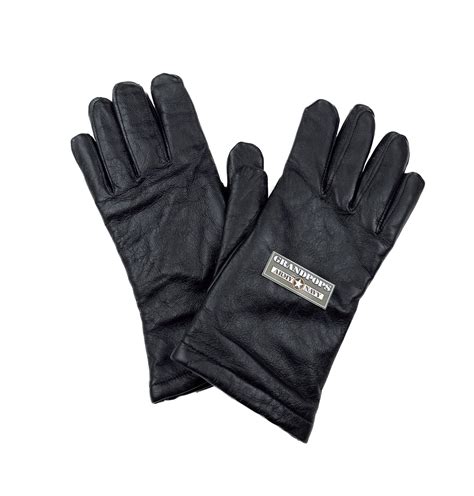 U.S. Military Original Black Lined Dress Leather Gloves – GRANDPOPSARMYNAVY