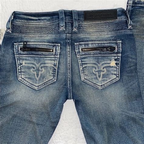 Rock Revival Jeans Rock Revival Moto Kamil Skinny Zipper Jeans Size25 Poshmark