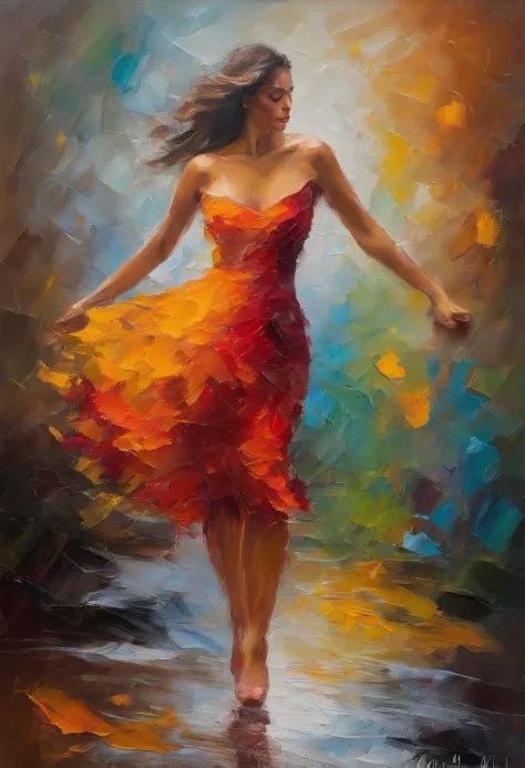 Mariamaria Espanhola Sensual Insta Nude Dancing In The Rain Seaart Ai