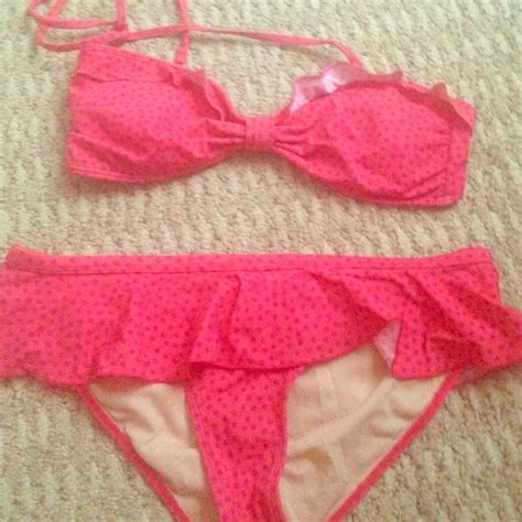 Delia S Polka Dot Bikini Size Large Polka Dot Bikini Bikinis