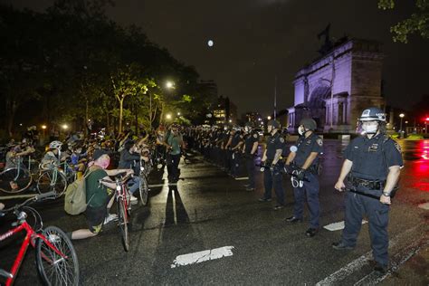Photos capture nights of protests and fury in NYC over George Floyd