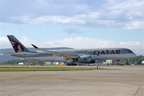 Qatar Airways A Alf Airbus A Msn April Zrh