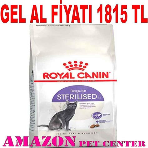 Royal Canin Sterilised Kedi Mamas Kg Amazon Pet Center