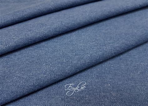 Хлопок Джинс Темно-Голубой купить в интернет-магазине с доставкой