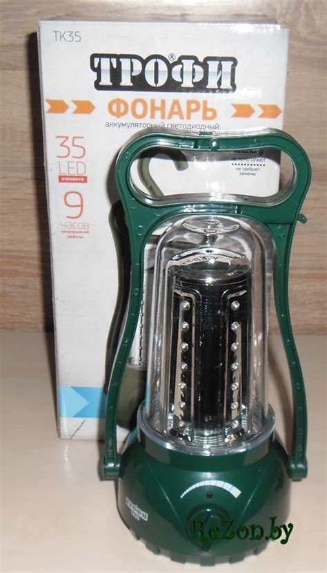 Фонарь светодиодный аккумуляторный Трофи ТК35 купить в Минске