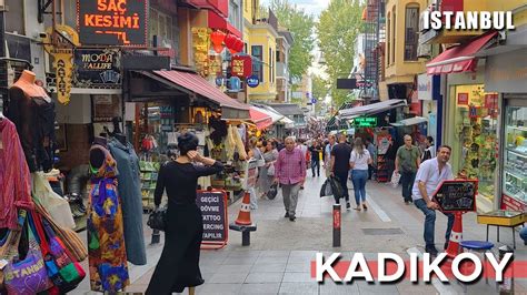 4K Kadıköy Istanbul Walking Tour Coolest Neighborhood on the Asian