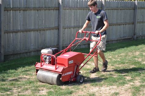 Lawn aeration can help your grass recover from a drought.