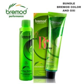 Bremod Lightest Blonde Hair Color Set With Oxidizing Shopee Philippines