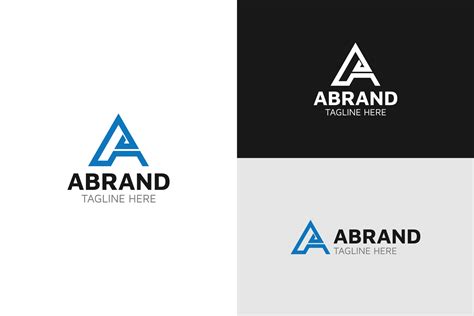 Abrand A Letter Logo 16869132 Vector Art at Vecteezy