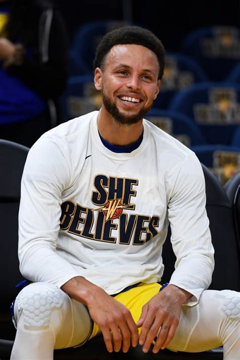 Photos From Golden State Warriors Stephen Curry Warms Up But Doesnt