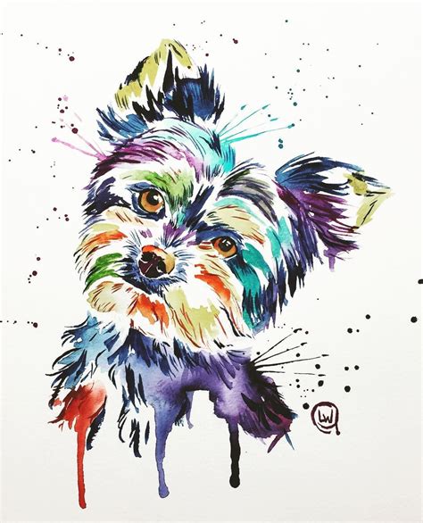 Йоркширский терьер рисунок (Много фото!) - drawpics.ru