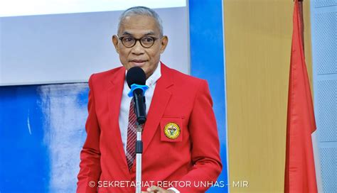 Guru Besar Fkg Terpilih Sebagai Ketua Senat Akademik Unhas Identitas