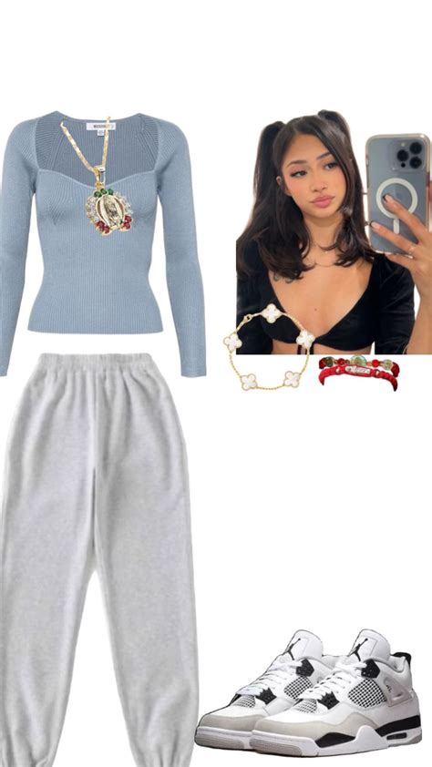 𝐂𝐨𝐦𝐟𝐲 𝐥𝐚𝐭𝐢𝐧𝐚 𝐬𝐜𝐡𝐨𝐨𝐥 𝐟𝐢𝐭 Casual outfit inspiration Cute lazy day outfits Latina outfits
