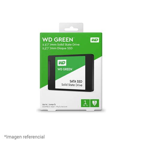 Unidad De Estado Solido Western Digital Green 1TB SATA 6Gb S 2 5