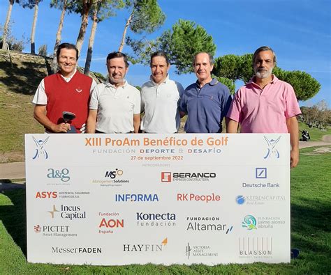 MS patrocina el torneo benéfico de golf "Deporte y Desafío