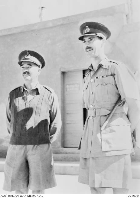 Informal Portrait Of Nx8 Major General Leslie James Morshead