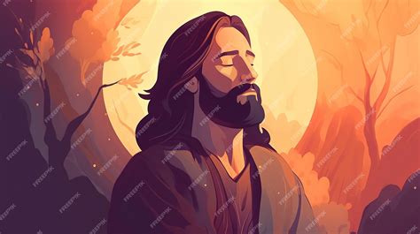 Premium Ai Image Divine Mercy Of Jesus God Of Christian Generative Ai