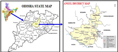 Latest Maps Of Angul District Odisanow