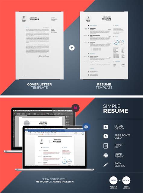 20 Free Resume Word Templates To Impress Your Employer Tech News Tutorials And Resources