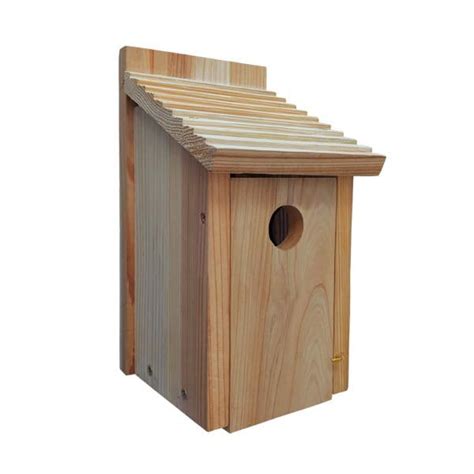 Snapklik.com : Gray Bunny Wooden Bird House For Outside - Bluebird