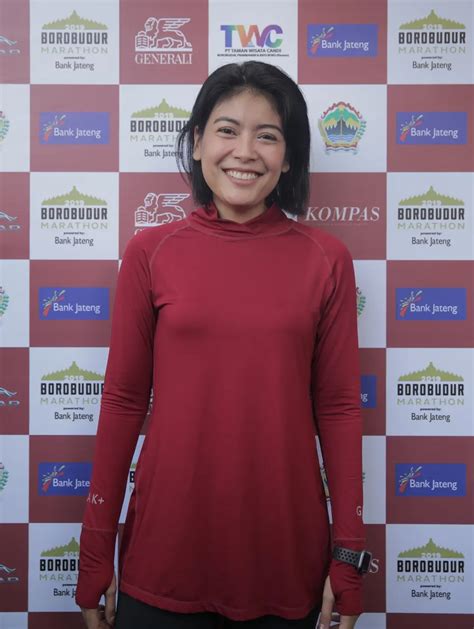 gemar lari marathon sigi wimala berikan tips  pemula