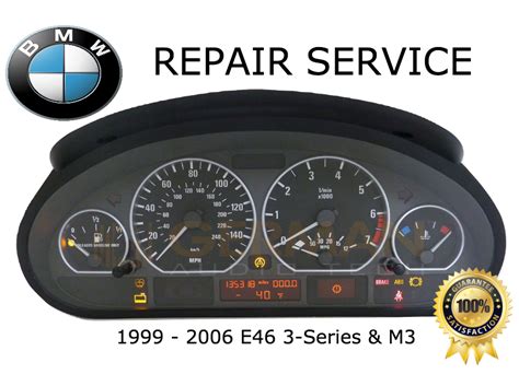 Repair Service For Bmw E46 3 Series M3 Instrument Speedometer Cluster