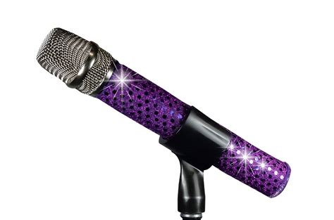 Micfx Purple Sensation Wireless Microphone Sleeve