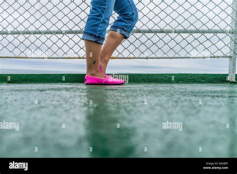 Rolled Up Jeans Hi Res Stock Photography And Images Alamy
