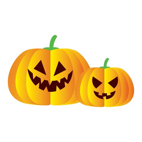 Halloween Pumpkins Cartoons Vector Design 18783828 Vector Art At Vecteezy