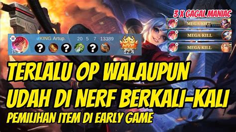 Pemilihan Item Di Early Game Gameplay Beatrix Kill X Gagal