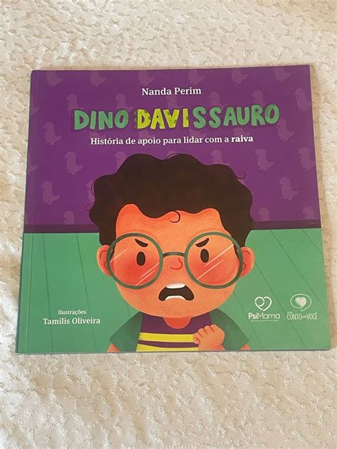 Livro Dino Davissauro - Dino Davissauro Livro Infantil sobre Emoções | Psicologia Infantil ...
