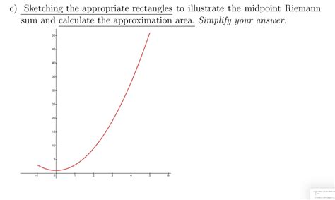 Solved 4 Use A Riemann Sum With Midpoints And N3