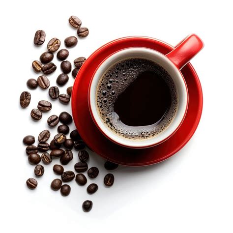 Red Cup Coffee Beans Aroma Free Photo Rawpixel