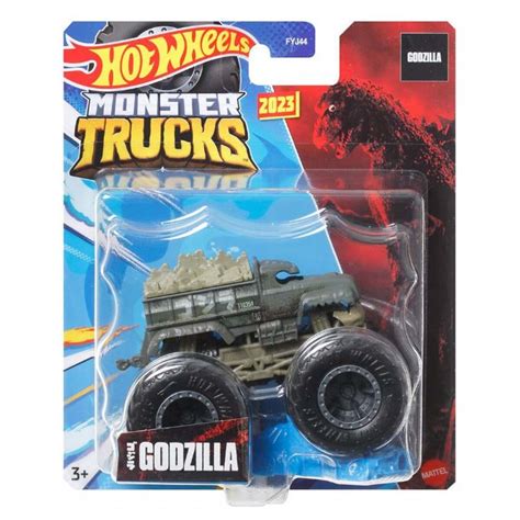 Hot Wheels Monster Trucks Godzilla How Wheels Monstertruckar Hkm Shop Eurotoys Se