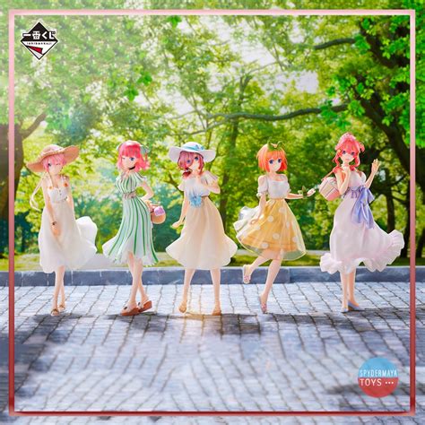 พรอมสง ฟกเกอร Bandai Ichiban Kuji THE QUINTESSENTIAL QUINTUPLETS