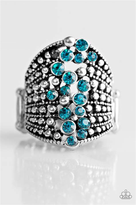 Paparazzi Spotlight Sparkle Blue Ring