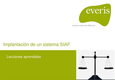 PPT Implantación de un sistema SIAF PowerPoint Presentation free