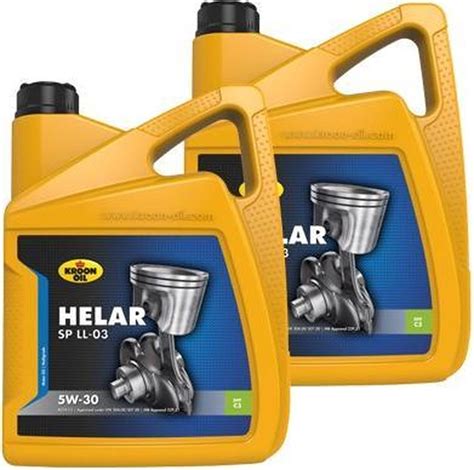 bol.com | Kroon Olie aanbieding: 2 x Kroon-Oil Helar SP 5W30 LL-03 5L