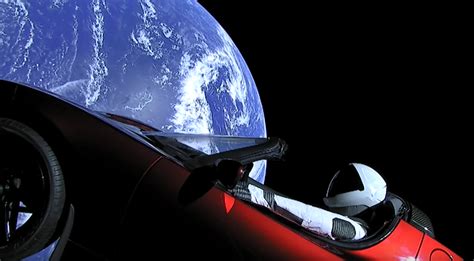 See the Crazy Photos of Elon Musk's Red Tesla Orbiting Space | TIME
